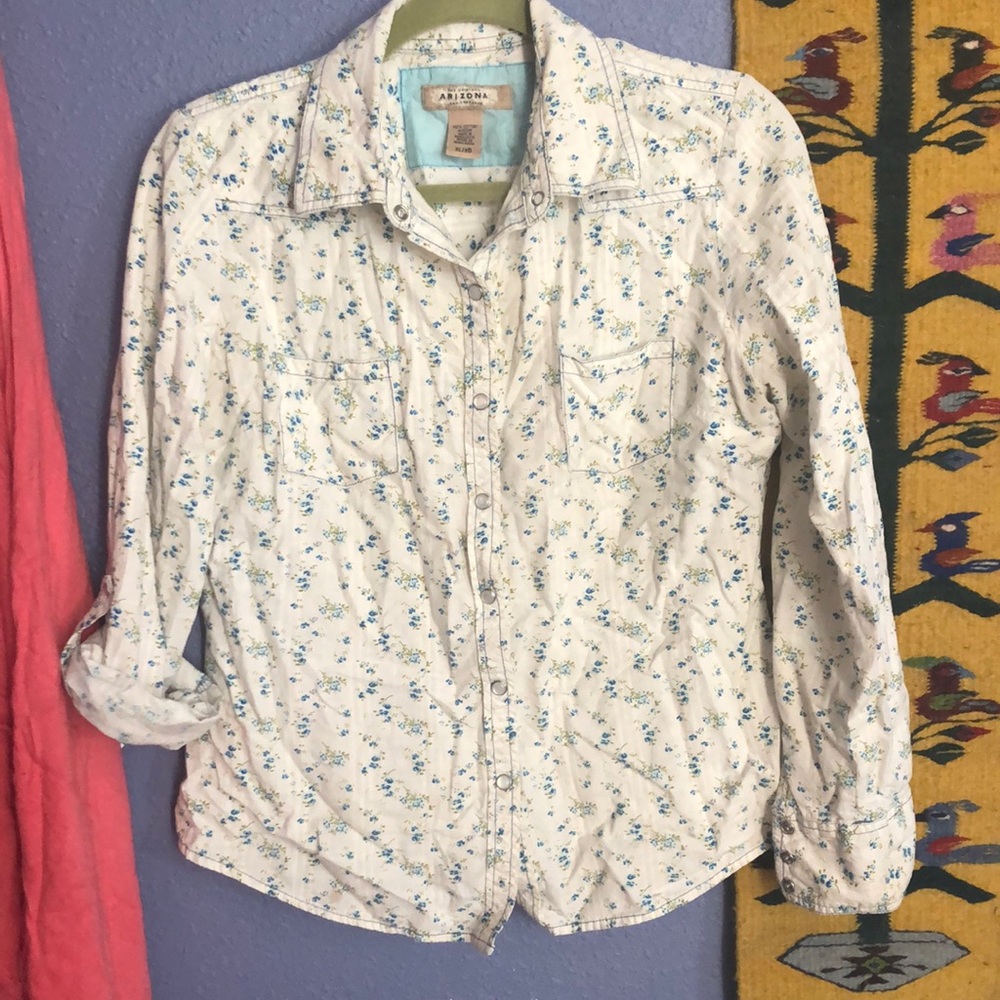 Arizona Pearl Snap Button-Up